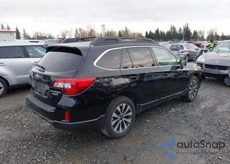 2015 Subaru Outback 2.5I Limited from USA, damaged, VIN 4S4BSALC1F3282814